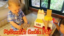 Baby Cooking McDonald's Play Kitchen COOKIE Maker Play-Doh Chicken McNuggets French Fries Happy Meal-mB5FGg-