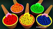 Learn Colors for Children with Play Doh Dippin Dots Surprise Toys Spongebob Angry Birds-eV0Ry