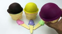 Play Dough Ice Cream Surprise Eggs Toys Story Mickey Mouse Minnie Mouse Pluto Toys Creative for Kids-96jlHlZYJ