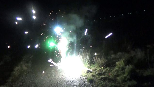 Ghengis Fireworks Mega Eruption Fountains