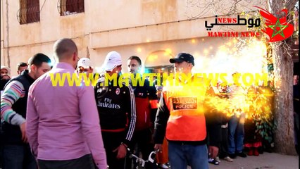 إعادة تمثيل جريمة القتل بالحي الحسني بمدينة بنسليمان