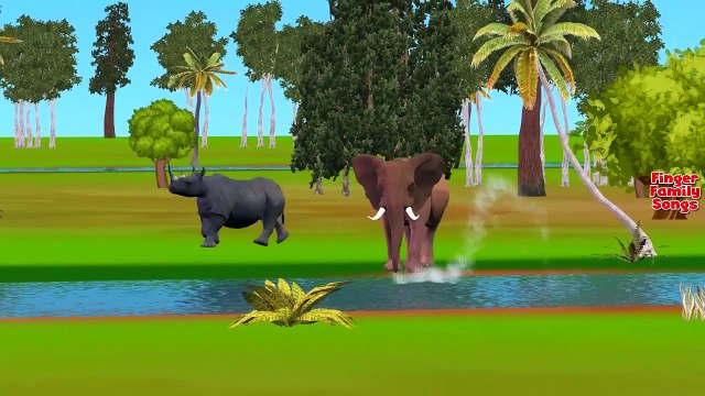 Мультфильмы Дети динозавры Семья палец для питомник рифмы акула против |