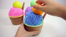 Learn Colors Clay Foam Ice Cream Cups Surprise Toys Minions Spiderman Hello Kitty Toys Story-ECFu8iOk