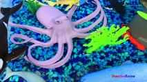 ANIMAL PLANET MEGA OCEAN TUB SHARKS DOLPHINS TURTLES SEAHORSE STARFISH OCTOPUS WHALE CRAB - UNBOXING-xw7
