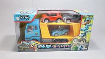 Tobot Car Carrier Tayo The Little Bus English Learn Numbers Colors Toy Surprise Eggs-KWw-