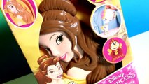 Disney Princess Belle Fairy Tale Carry Case with Lumiere Cogsworth Mrs Potts Chip Funtoyscollector-srOE