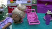 SWEET Treats Bakery ! Bad Puppy ! Barbie and her sisters enjoy Cookies and other Sweets-GNuR1D
