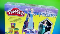 Play Doh Enchanted Ice Palace of Elsa Disney Frozen Play Doh Sparkle Castillo de Hielo Encantado-T