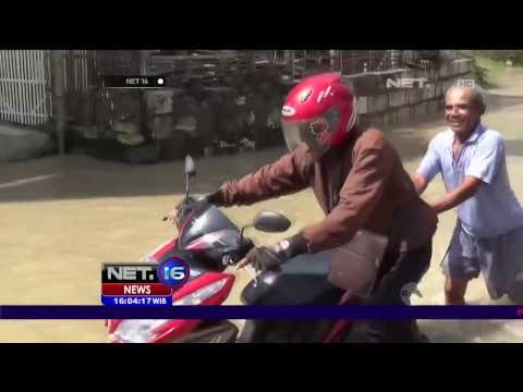 Sungai Bengawan Solo Meluap Akibatkan Banjir Setinggi 60 Sentimeter - NET 16