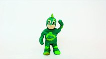 Superheroes Transform PJ Masks into Batman Ironman The Flash Play-doh Stop Motion Claymation Parody-Rk_aEY8kR