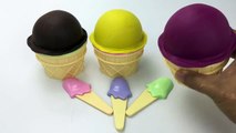 Play Dough Ice Cream Surprise Eggs Toys Story Mickey Mouse Minnie Mouse Pluto Toys Creative for Kids-96