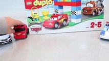 Disney Cars Lego Duplo Lightning McQueen Mater Play Doh Toy Surprise Toys-Px8Jv3