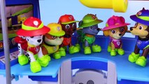 Paw Patrol Kidnapped and Jailed Caged Saved by Ryder and Robo Dog with Big Rig Robot Semi-Truck-YAXh_x0