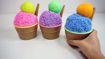 Learn Colors Clay Foam Ice Cream Cups Surprise Toys Minions Spiderman Hello Kitty Toys Story-ECFu8i