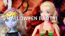 HALLOWEEN PRANK Barbie Frozen Monster High Doll Parody Play-Doh Halloween Costumes DIY KIDS Trick-iul9l4C2V