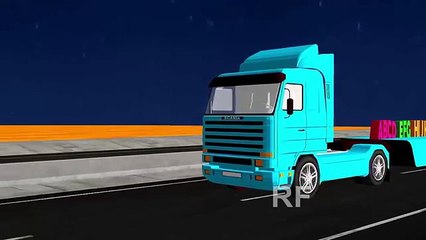 Alphabet Songs For Kids | ABC Songs | Alphabet Letters On Blue Truck For Kids