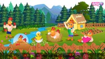 Animal Finger Family Nursery Rhymes for Children | Hen, Dog, Rabbit Finger Family Rhymes