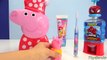 Peppa Pig Brushing Teeth and Surprises-AywOKU