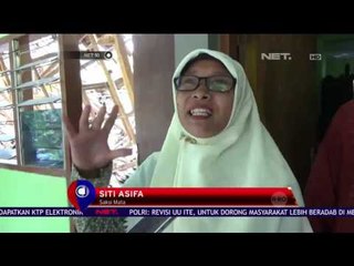 Atap Aula Kantor KUA Kencong Ambruk - NET 10