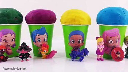 Download Video: Bubble Guppies Paw Patrol Mickey Mouse Clubhouse Cups Play-Doh Dippin Dots Learn Colors Episodes