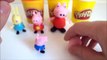 Surprise Peppa Pig Clay Buddies Baby Toys Play-Doh Rebecca Rabbit, Mummy Pig, Daddy Pig, G
