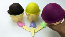 Play Dough Ice Cream Surprise Eggs Toys Story Mickey Mouse Minnie Mouse Pluto Toys Creative for Kids-96jlHlZY