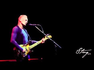 Sting Konserinden Görüntüler