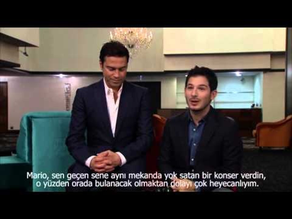 Mario Frangoulis ve George Perris - Röportaj 1