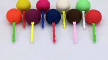 Learn Colors & Number From One To Nine Play Dough Lollipops  Animal Vehicles Molds Fun for Kids-qYb9u