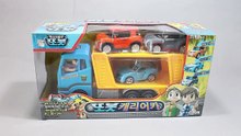 Tobot Car Carrier Tayo The Little Bus English Learn Numbers Colors Toy Surprise Eggs-KWw-Wlpy