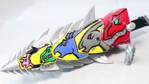 Power Rangers Dino Super Charge Zyuden Sentai Kyoryuger Sword Toys-0
