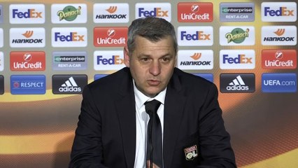 Ligue Europa – Genesio : ‘’J’ai pris beaucoup de plaisir à voir jouer mon équipe’’