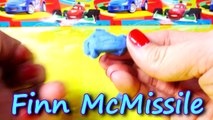 Play Doh Cars Disney Pixar Lightning McQueen Playdough Stamps Cars 2 Mater Francesco Plays