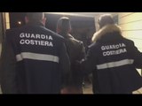 Otranto (LE) - Migranti, 89 sbarcati da veliero, fermati 2 scafisti (10.02.17)