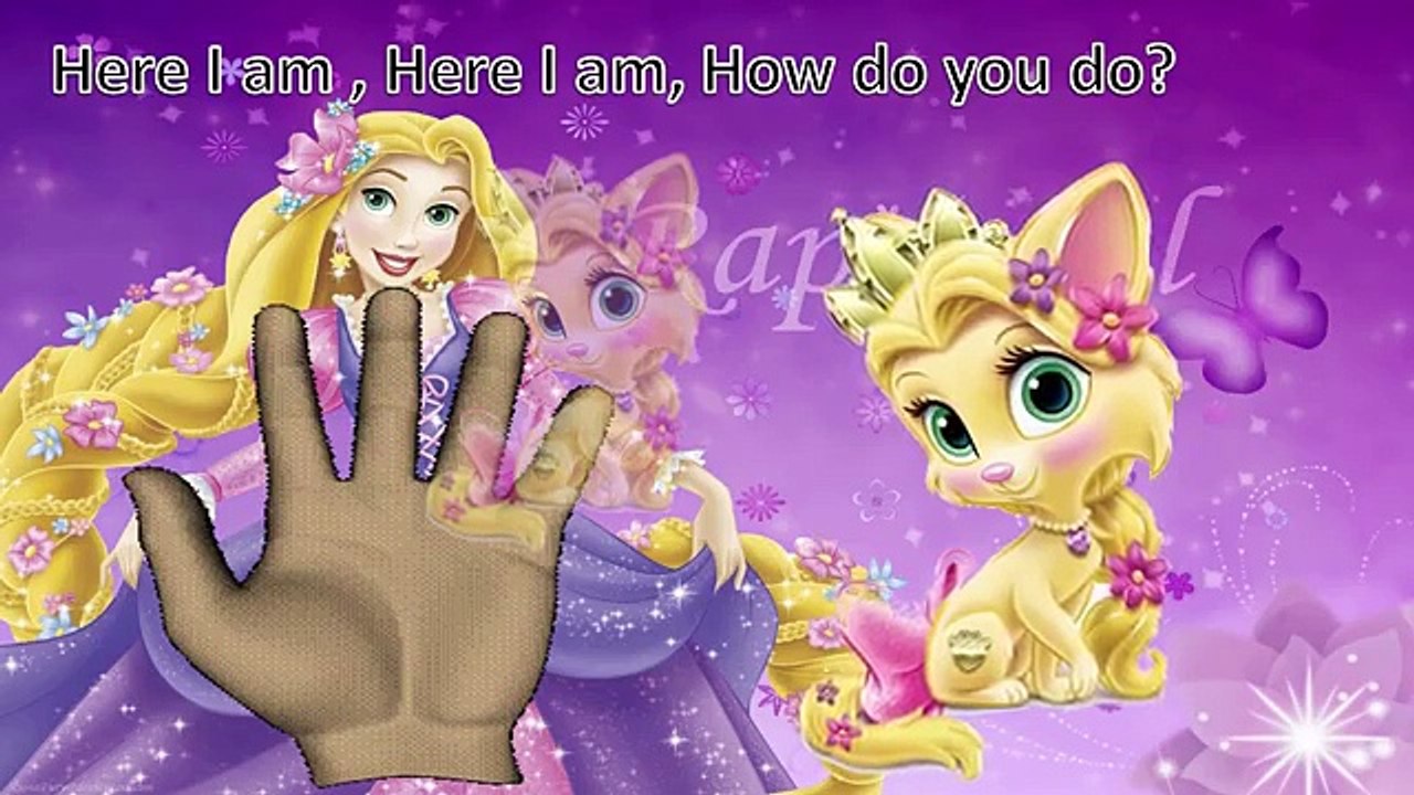 Щенок Finger Семья Дисней Королевские Питомцы Папа Палец Песня Рифмы Принцессы Диснея Чашка Тыквенного