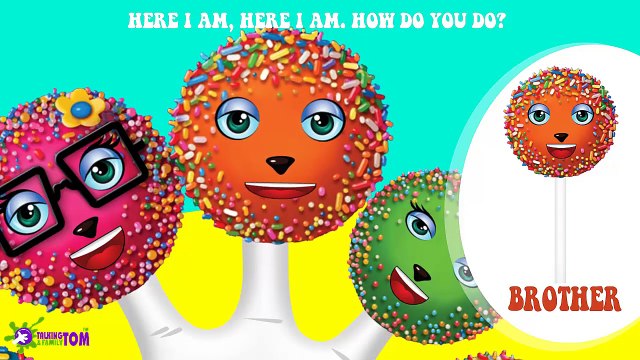 Cake Pop Finger Family Collection Finger Family Collection Daddy Songs