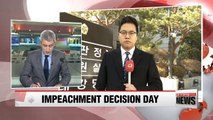 Korea's Constitutional Court set to reveal impeachment ruling on President Park