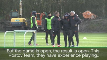 Mourinho wary of Rostov despite away goal