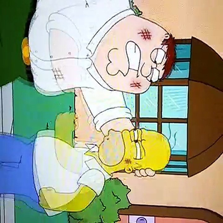 Simpsons Guy Clip