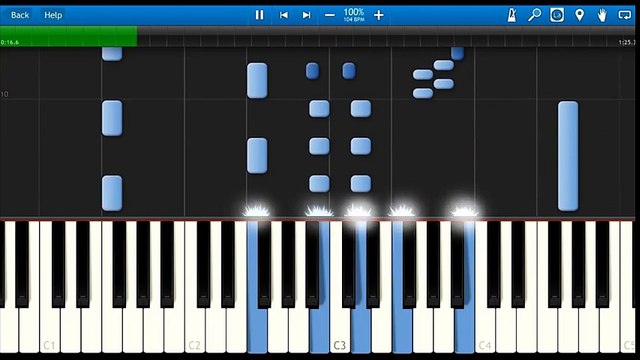 果てしなき世界（ピアノ）ゲーム「星のドラゴンクエスト」メイン画面BGM