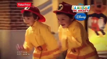 Caserne de Pompiers - La Maison de Mickey - Disney - Fisher Price - Mattel