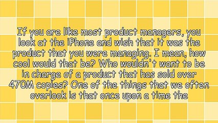 What Can Product Managers Learn From How The iPhone Was Born?