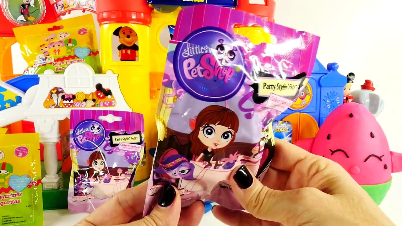 Giant Lalaloopsy Eggs Opening ★ Huevos Sorpresa Play Doh LPS Shopkins Surprise Egg