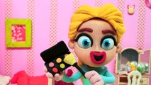 UGLY Elsa Makeover! Slime Makeup Hair Coloring Frozen Superhero Stop Motion Movies-6OeWeU7d3rk