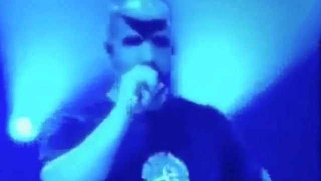 Drake Wears Kanye West Mask In Concert
