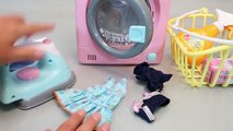 Washing machine Toys Tayo The Little Bus English Learn Numbers Colors Toy Surprise