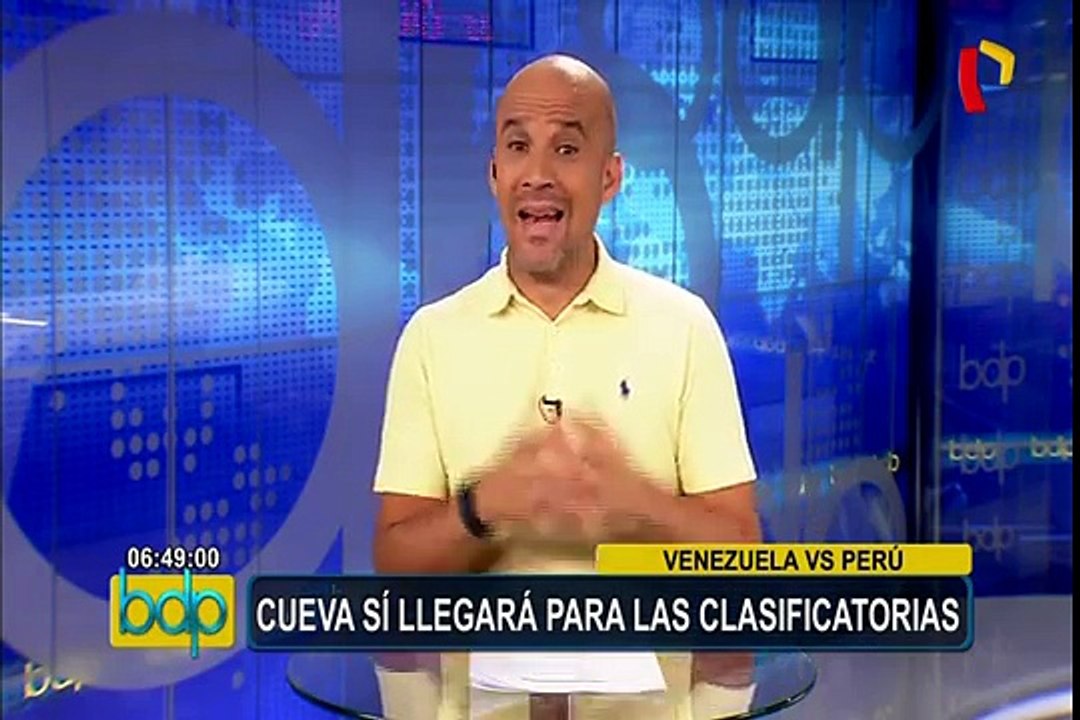 Selección peruana: lesión de Cueva no es de gravedad y jugaría fecha doble de Eliminatorias