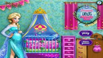 Pregnant Princess Elsa Anna Rapunzel and Barbie Maternity Deco Compilation Videos Games