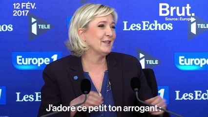 Marine Le Pen Actors Studio