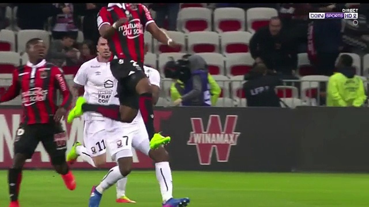 Blessure Cyprien lors Nice - Caen !